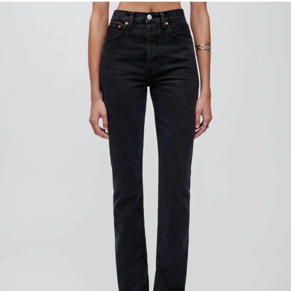 RE/DONE 70s high-rise bootcut jeans size 24